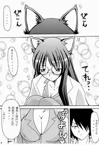 (C77) [FOOLS WORKS (K.AKAGI)] Nekomimi Iinchou (Bakemonogatari) [Digital]