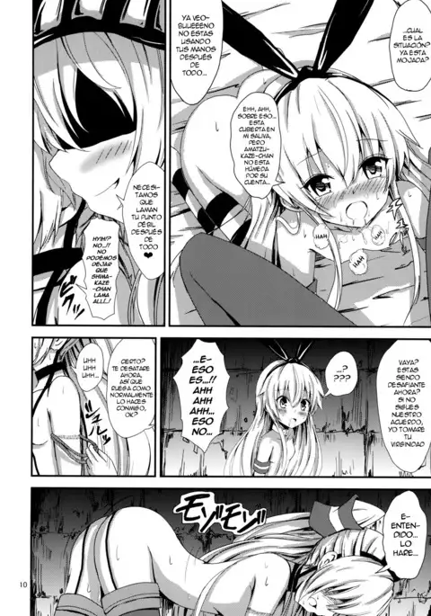 Kuubo Wo-Kyuu-chan no Shimakaze Yuri Dorei Choukyou ~Amatsukaze-chan to Issho Hen~