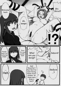 (C78) [S.S.L (Yanagi)] Sakura san Egao ga Kowai desu | Sakura-san's Smile is Scary (Fate / hollow ataraxia) [English]
