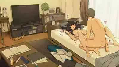 Senpai no Ie de Shiken Benkyou Oshiete moratta node Yuugata ni Kaeru Yotei datta Joshidaisei no Ichinichi